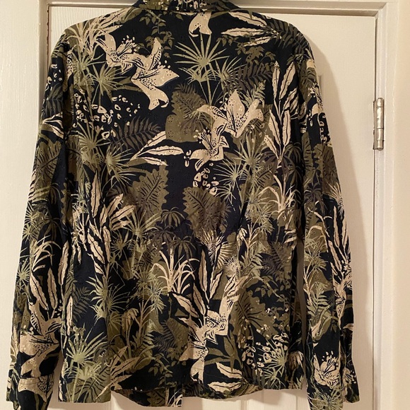 Sanctuary cotton jungle print top L - Picture 10 of 10